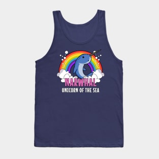 Narwhal Fish Unicorn Of The Sea Tank Top